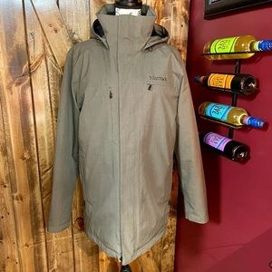 OLIVE GREEN MARMOT JACKET
